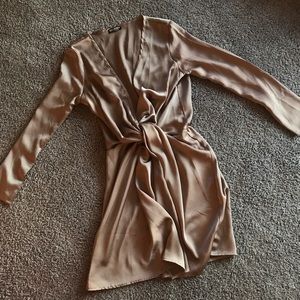 Gold Fashion Nova Dress